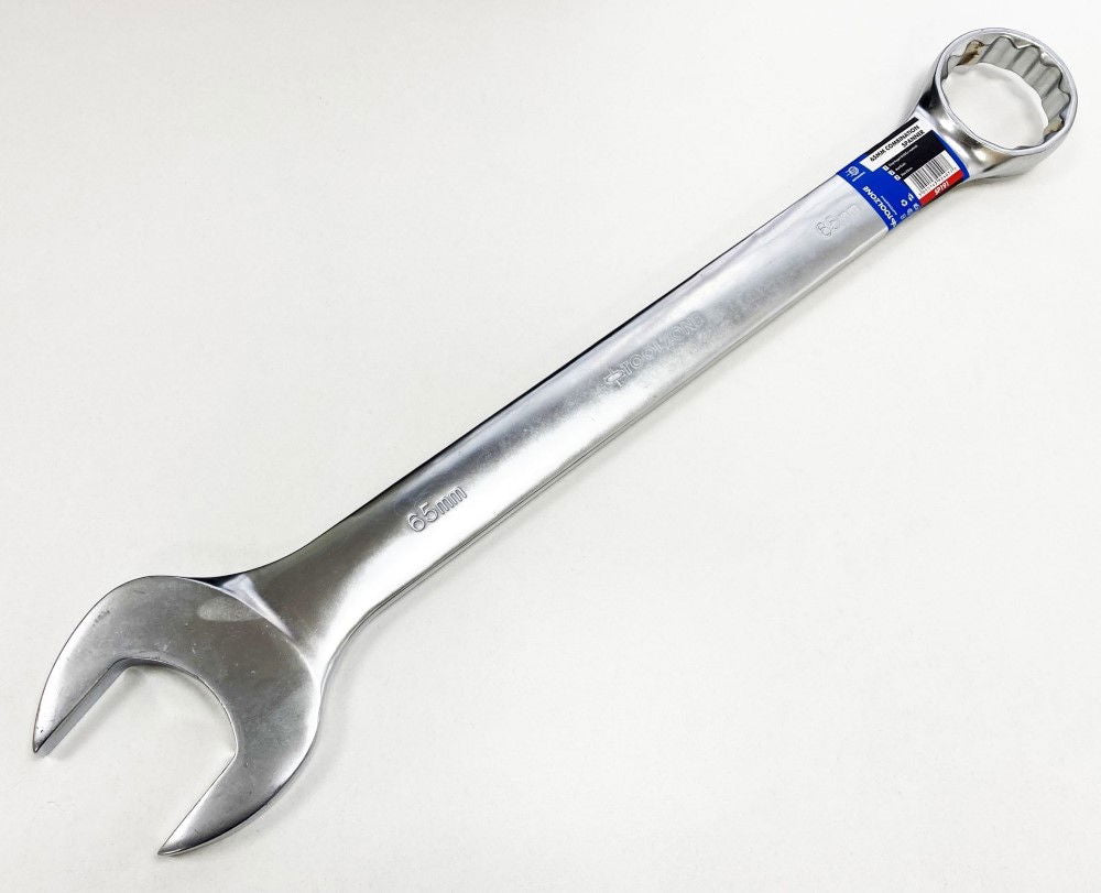 COMBINATION SPANNER 65mm 6150CRV MATT FINISH - TOOLZONE KDPSP191