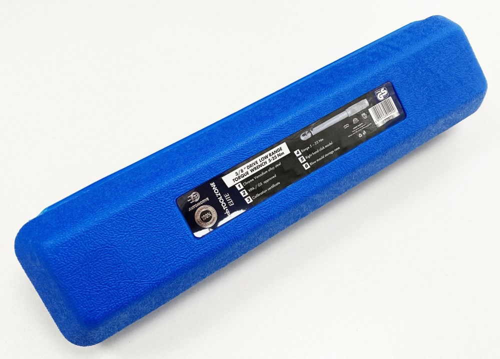 TORQUE WRENCH 3/8 DRIVE 5-25nm CALIBRATION CERTIFICATE LOCKING NUT - TOOLZONE KDPSS030