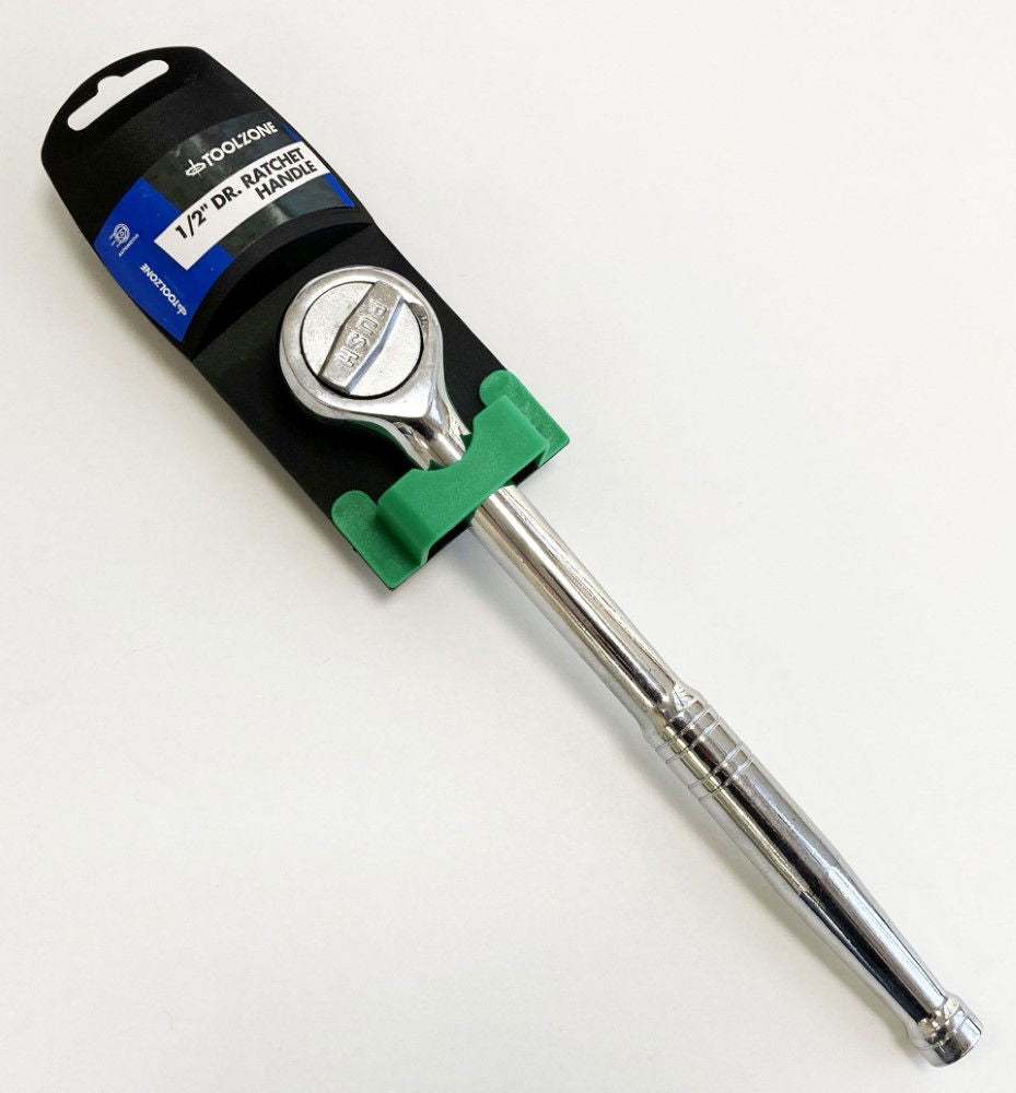 RATCHET HANDLE 1/2 DRIVE POLISHED CHROME QUICK RELEASE - TOOLZONE KDPSS241