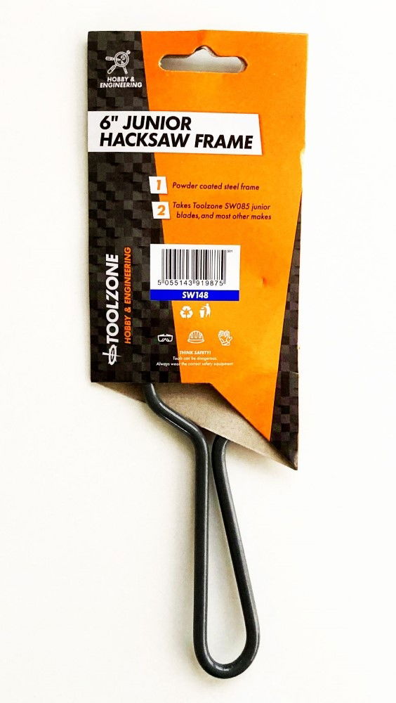 JUNIOR HACKSAW 6 HEAVY DUTY PRO WITH BLADE - TOOLZONE KDPSW148