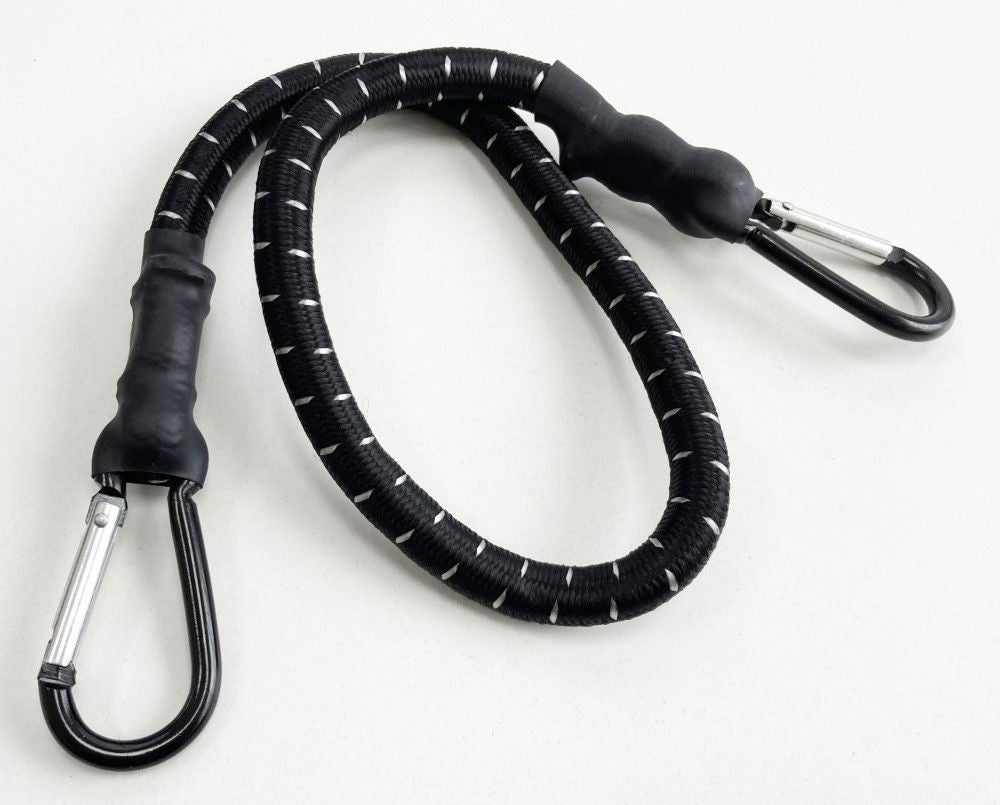 HEAVY DUTY BUNGEE 24 12mm WITH CARABINER CLIPS - TOOLZONE KDPTD066
