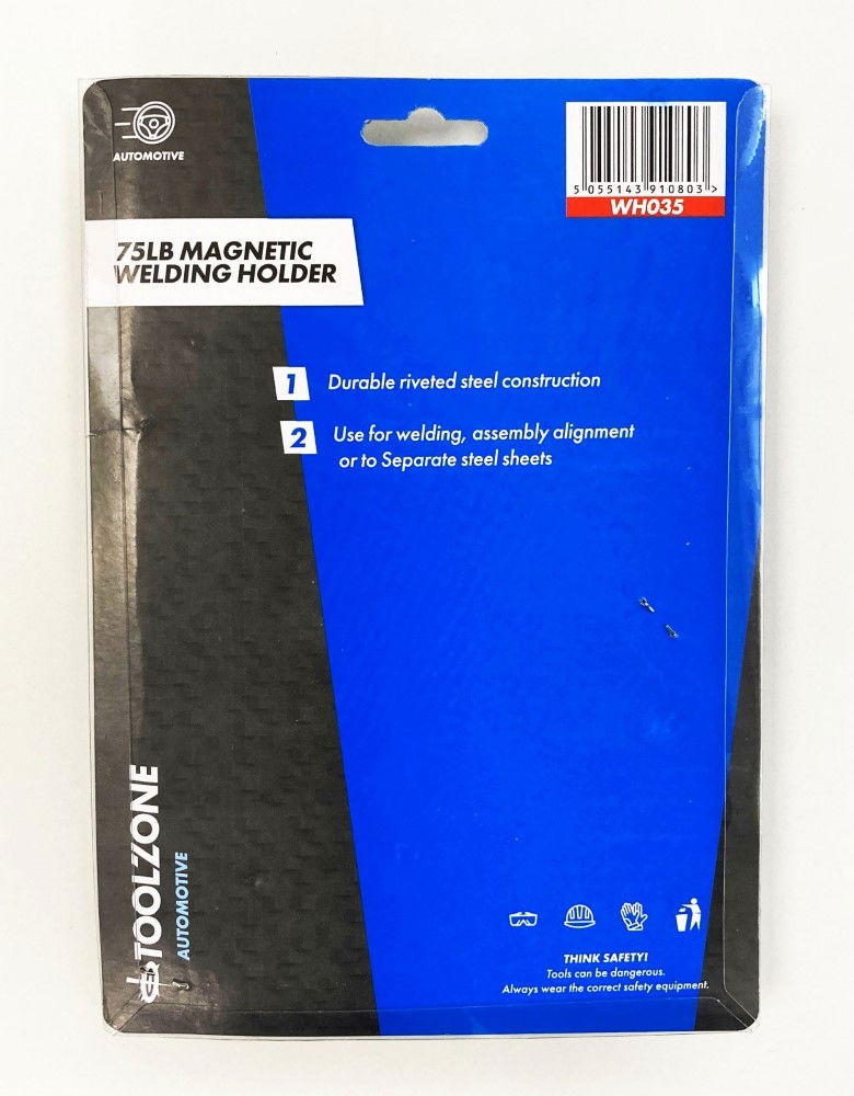 WELDING MAGNET 75lb - TOOLZONE KDPWH035