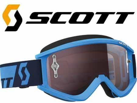 SCOTT Goggles Recoil Xi blue silv chr wks, 246485-0003269 ONE OFF PRICE TO CLEAR, *Bankrupt stock, when there gone there gone !!!!