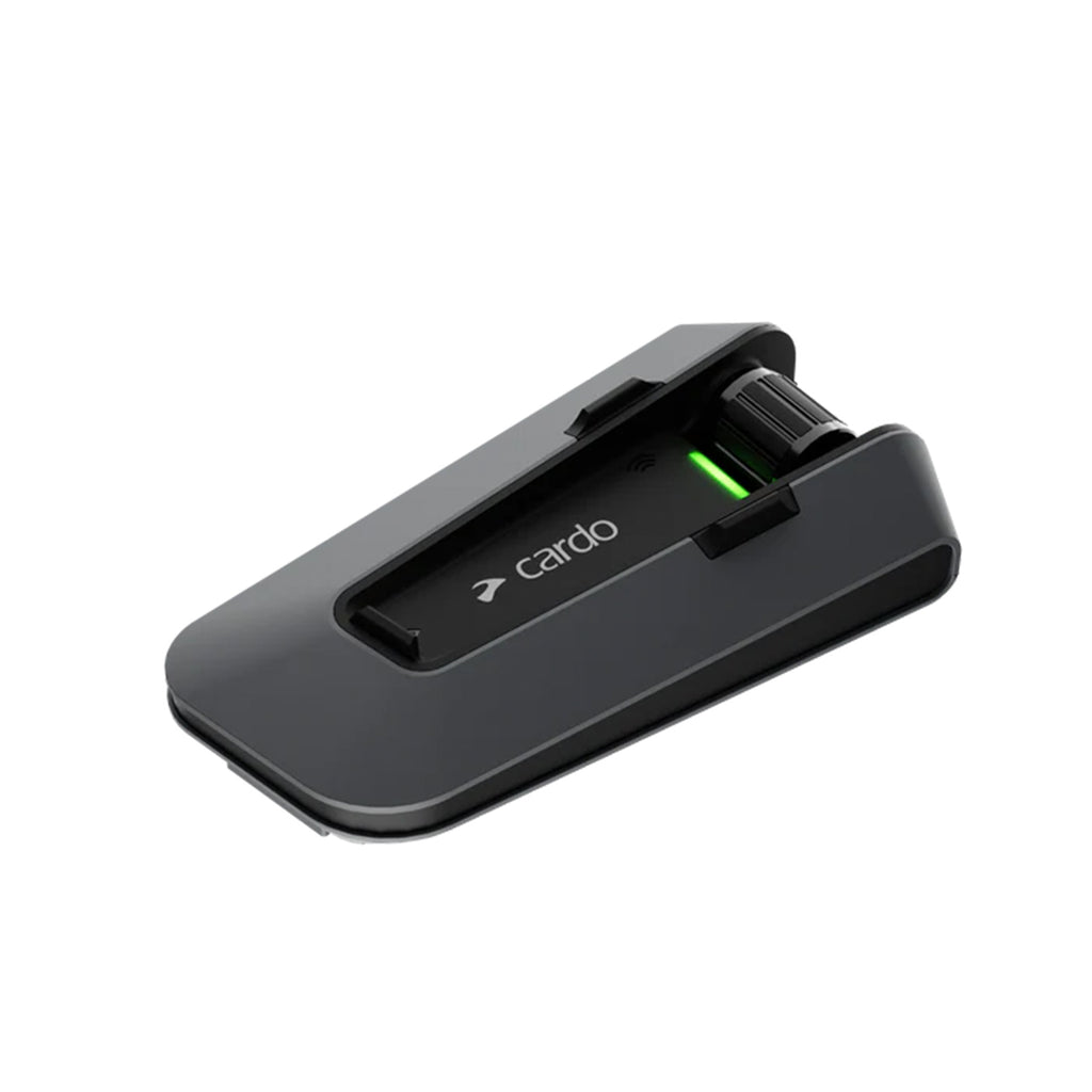 CARDO PACKTALK EDGE HELMET INTERCOM SINGLE UNIT, TRACK COMMUNICATION, WIRELESS