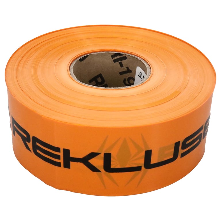 PROMOTIONAL TRACK TAPE PRINTED ORANGE REKLUSE 861-079
