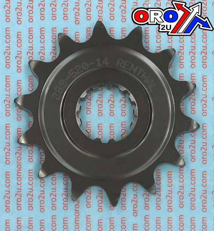 FRONT SPROCKET RENTHAL 289, KAWASAKI YAMAHA 289--520-14P