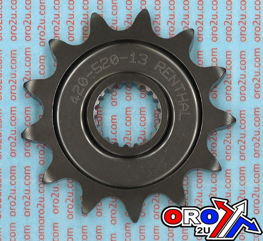FRONT SPROCKET RENTHAL 492, YAMAHA GASGAS 492-520-13P, 492--520-13P
