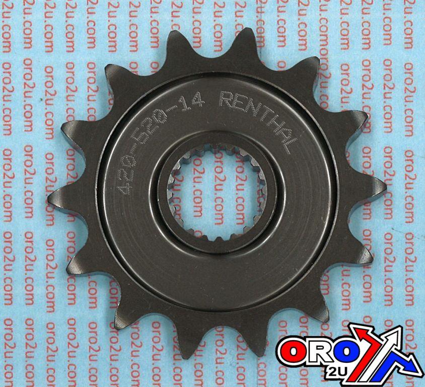 FRONT SPROCKET RENTHAL 492, YAMAHA/GAS GAS 492--520-14P, 492--520-14P