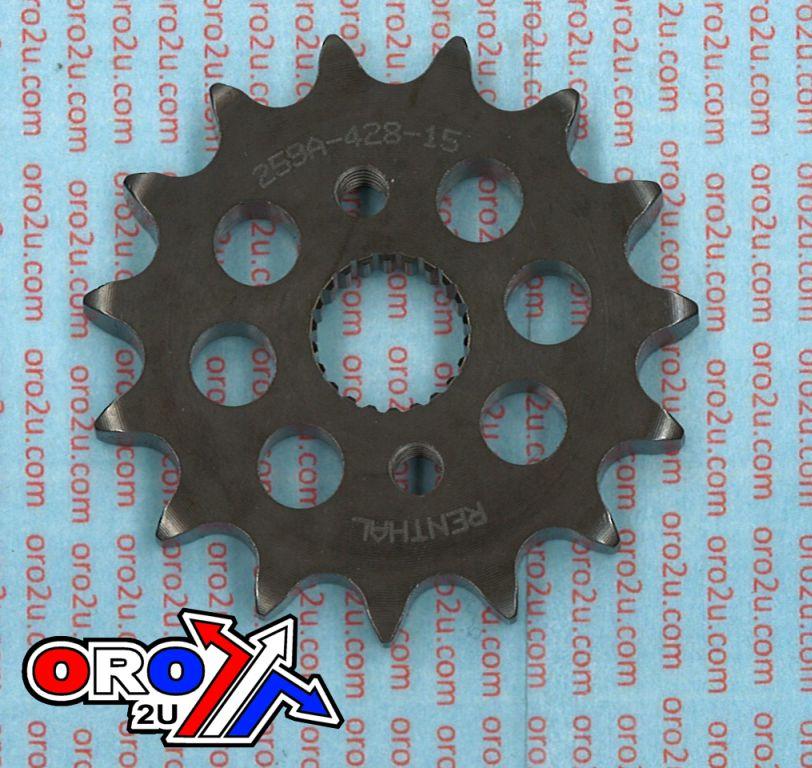 FRONT SPROCKET RENTHAL 259A, HONDA259A-428-15P