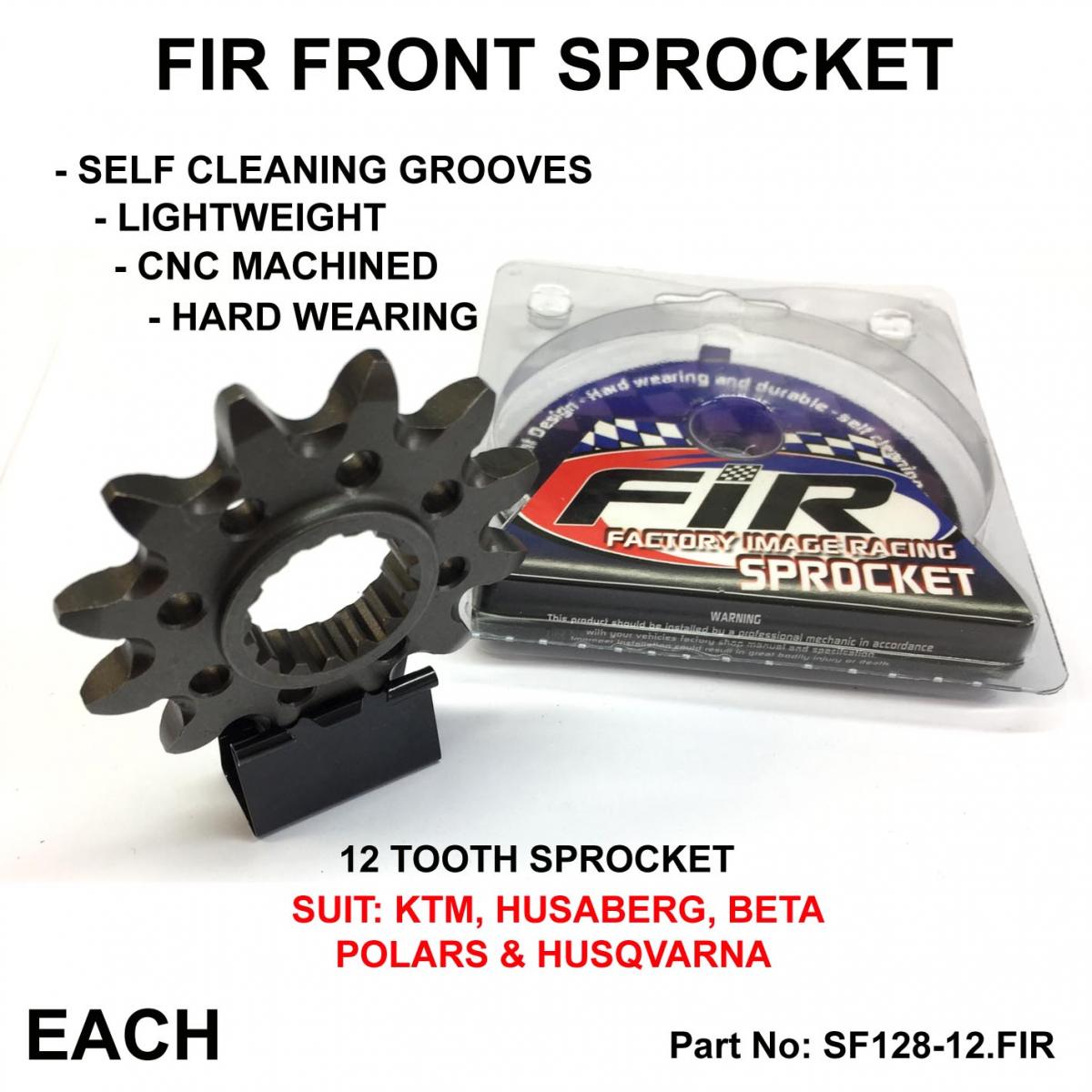 FRONT SPROCKET GROOVE & LIGHT JRF1901, JTF1901.1.12