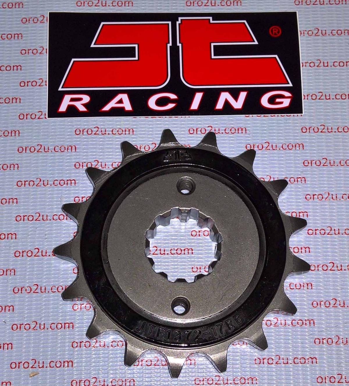 FRONT SPROCKET JTF1372.17RB JT, OE Rubber Cushioned
