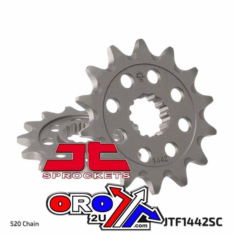 FRONT SPROCKET JTF1442.14SC JT, (Self Cleaning)