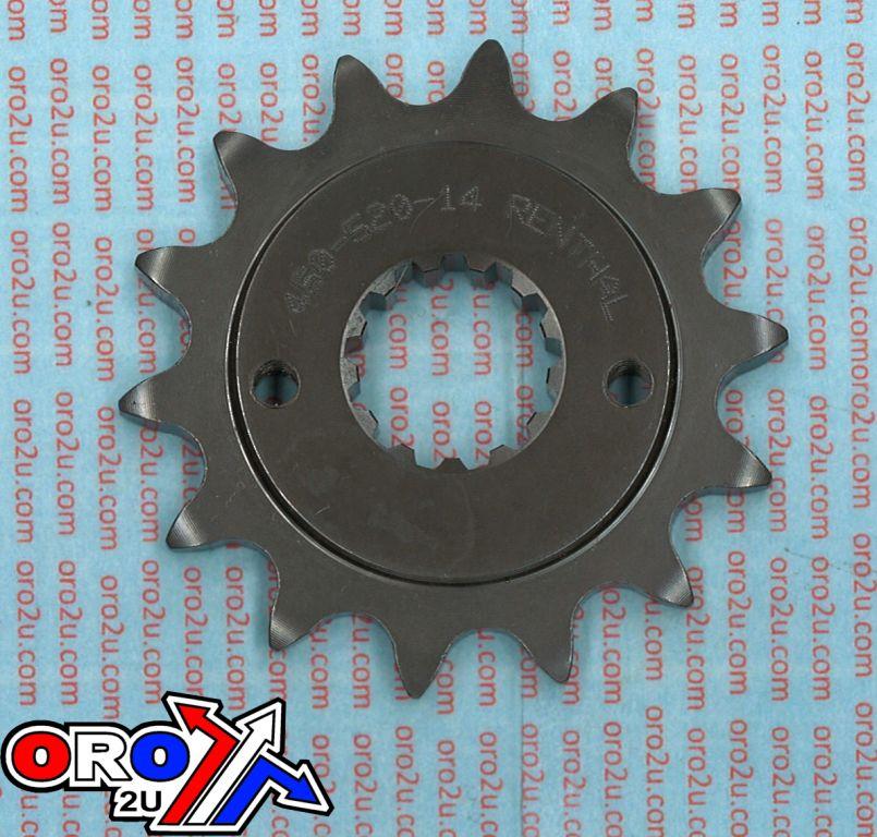 FRONT SPROCKET RENTHAL 450, HONDA 450--520-14GP, 450--520-14GP