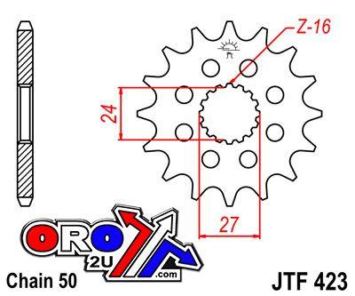 FRONT SPROCKET JTF423.18 JT