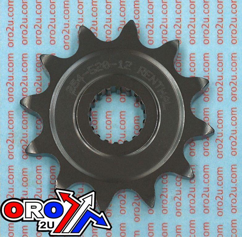 FRONT SPROCKET RENTHAL 254, SUZUKI 254--520-12P, 254--520-12P