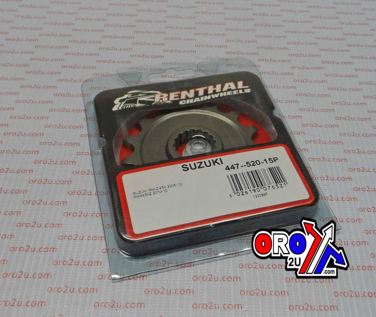 FRONT SPROCKET RENTHAL 447, 447--520-15P JTF1441