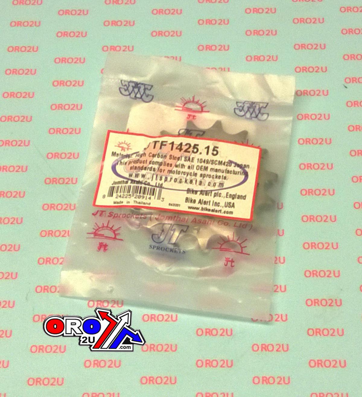 FRONT SPROCKET JTF1425.15, SUZUKI ROAD