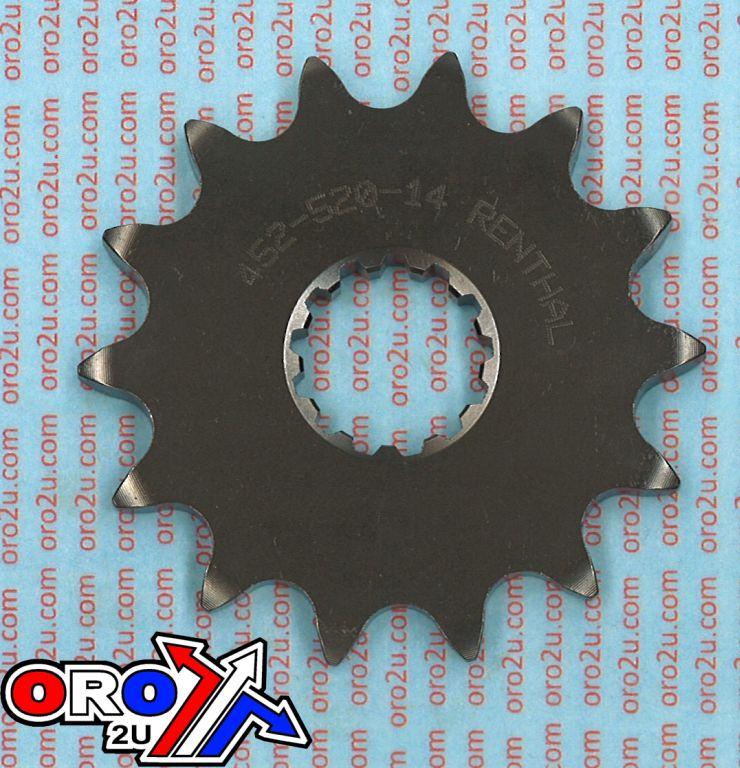 FRONT SPROCKET RENTHAL 452, KAWASAKI 452--520-14P