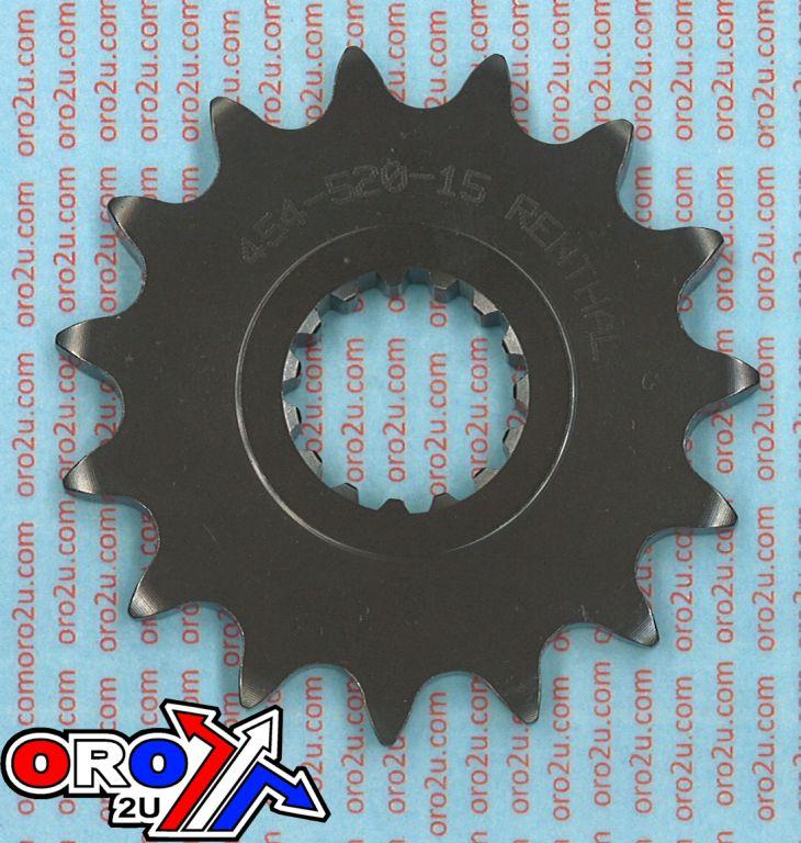 FRONT SPROCKET RENTHAL 454, YAMAHA 454--520-15P, 454--520-15P