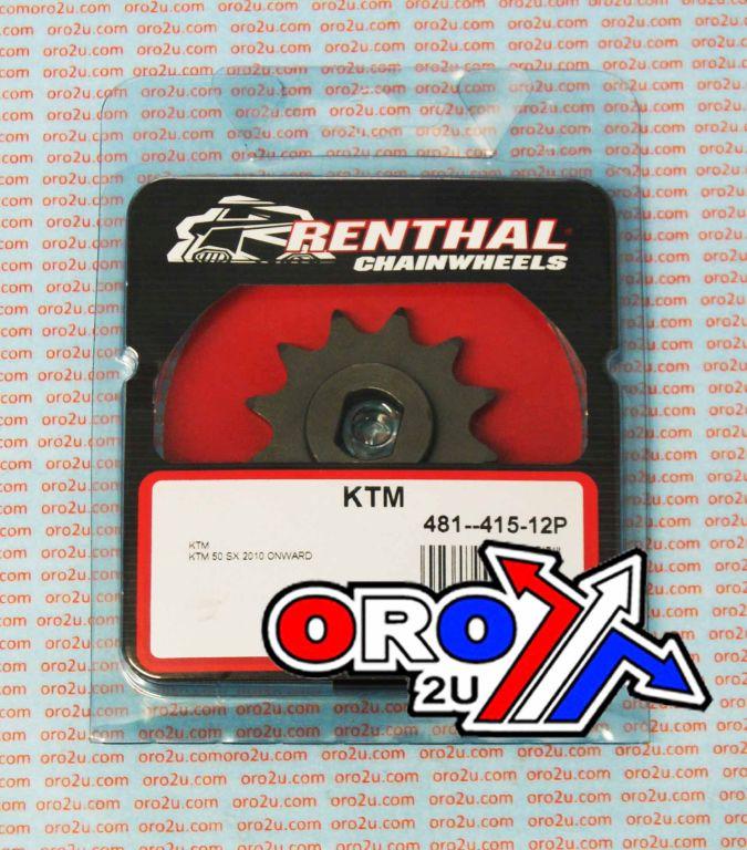 FRONT SPROCKET RENTHAL 481, KTM 50 12T, 481--415-12P