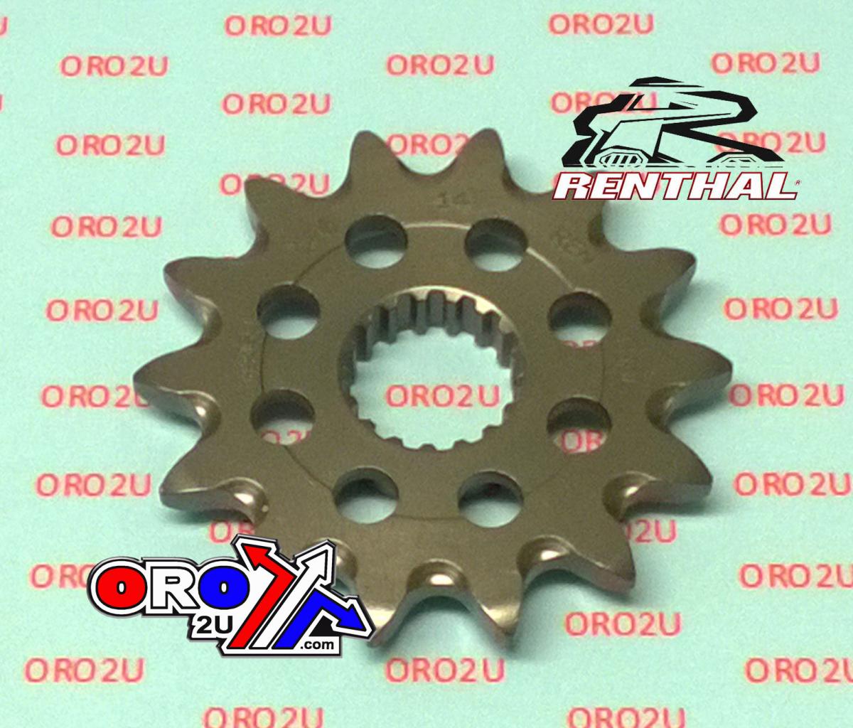 FRONT SPROCKET RENTHAL 496U, RENTHAL 496U-520-14, 496U-520-14GP