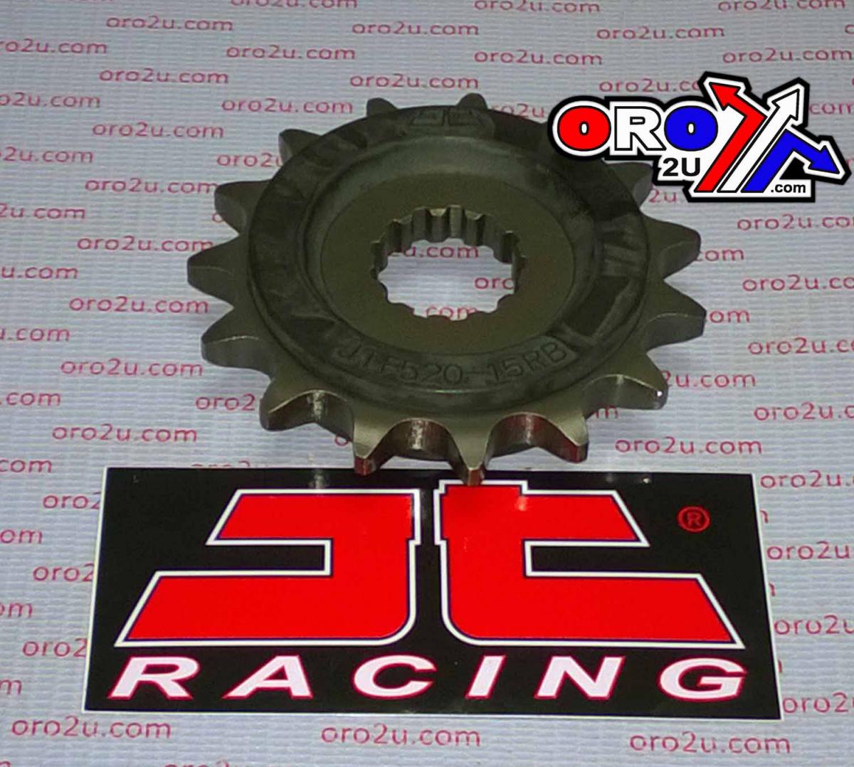 FRONT SPROCKET JTF520.15RB JT, OE Rubber Cushioned