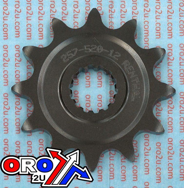 FRONT SPROCKET RENTHAL 257, YAMAHA 257-520-12