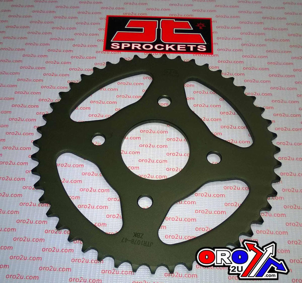 REAR SPROCKET STEEL HARD ZBK, C45 INDUCTION JTR1078.47ZBK