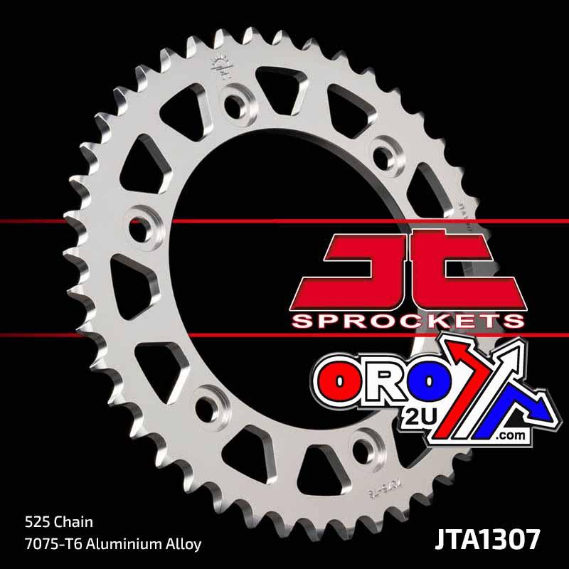 REAR SPROCKET ALLOY JTA1307.44, HONDA ROAD CHAIN 525