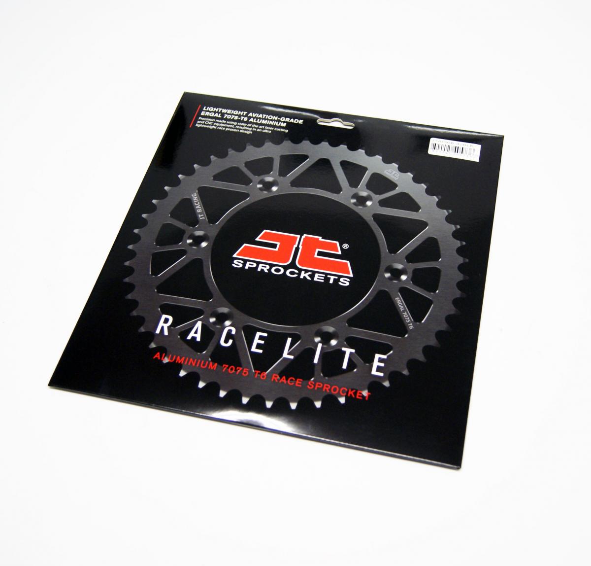 REAR SPROCKET ALLOY JTA1308.42BLK, CHAIN CONVERSION 520 JT RACELITE, HONDA ROAD JTR1308