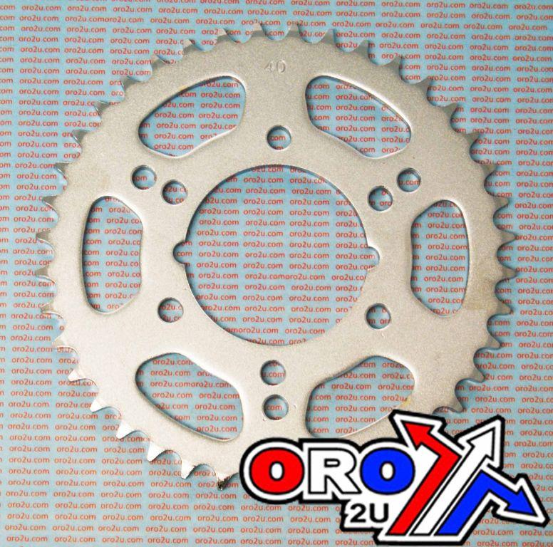 REAR SPROCKET STEEL 40 [JTR1478.40] 520, POLARIS / KAWASAKI