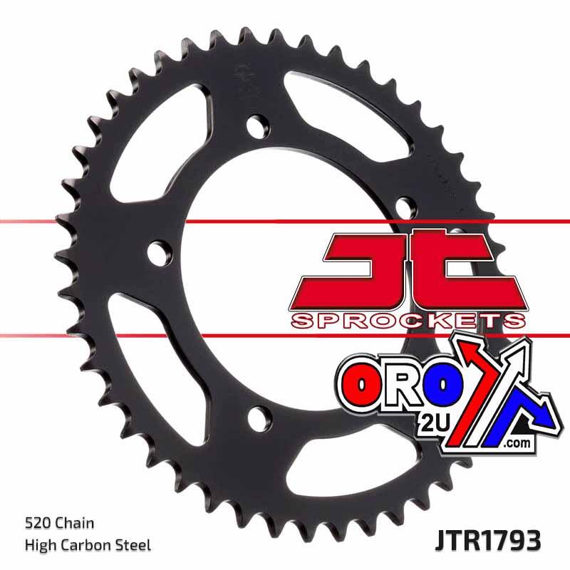 REAR SPROCKET STEEL JTR1793.42, CHAIN CONVERSION 520