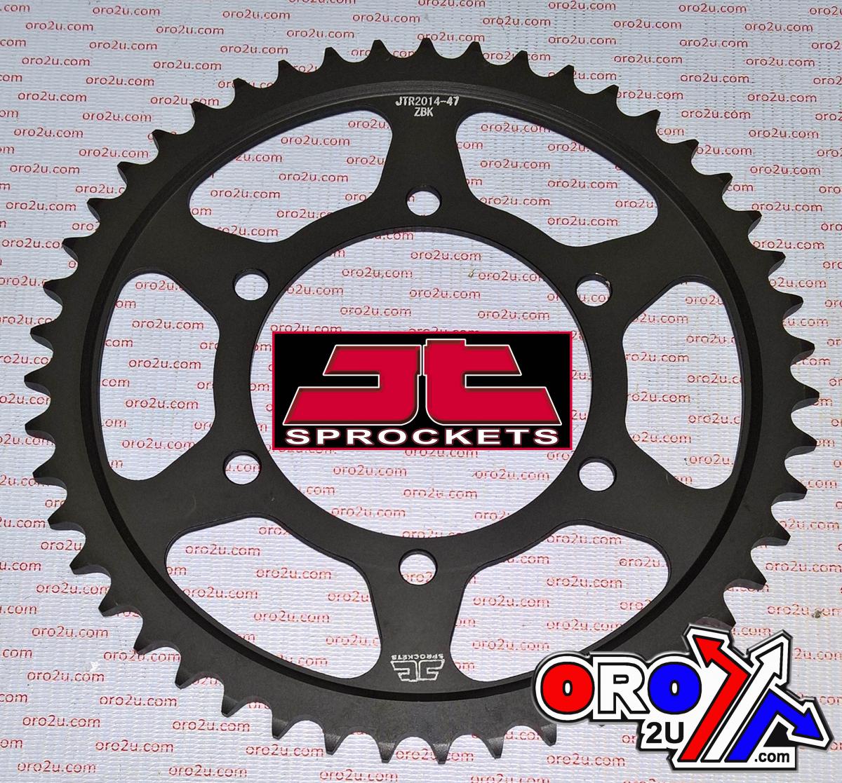 REAR SPROCKET STEEL HARD ZBK, JTR2014.47ZBK