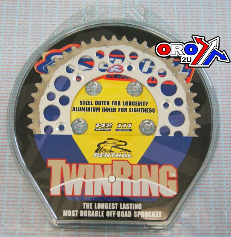 REAR SPROCKET TWINRING XR, RENTHAL 1540-520-48GPSI HONDA