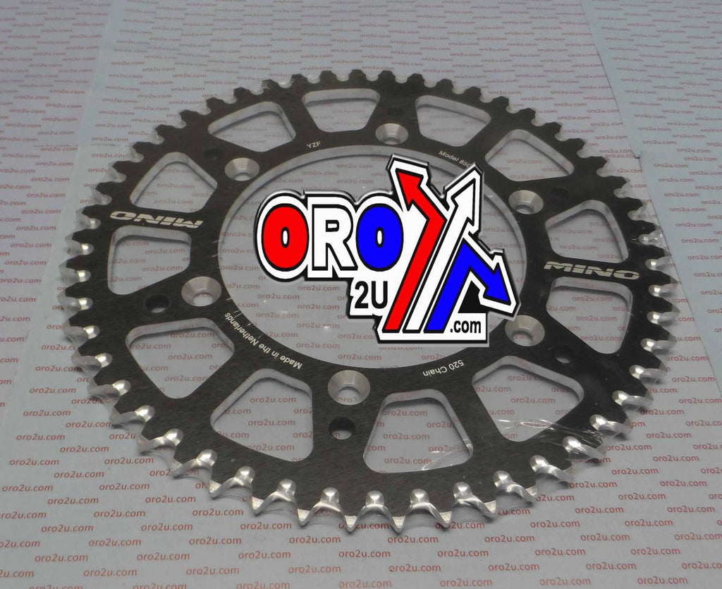 MINO REAR SPROCKET ALLOY BLACK 251, 25-850-50 BLACK