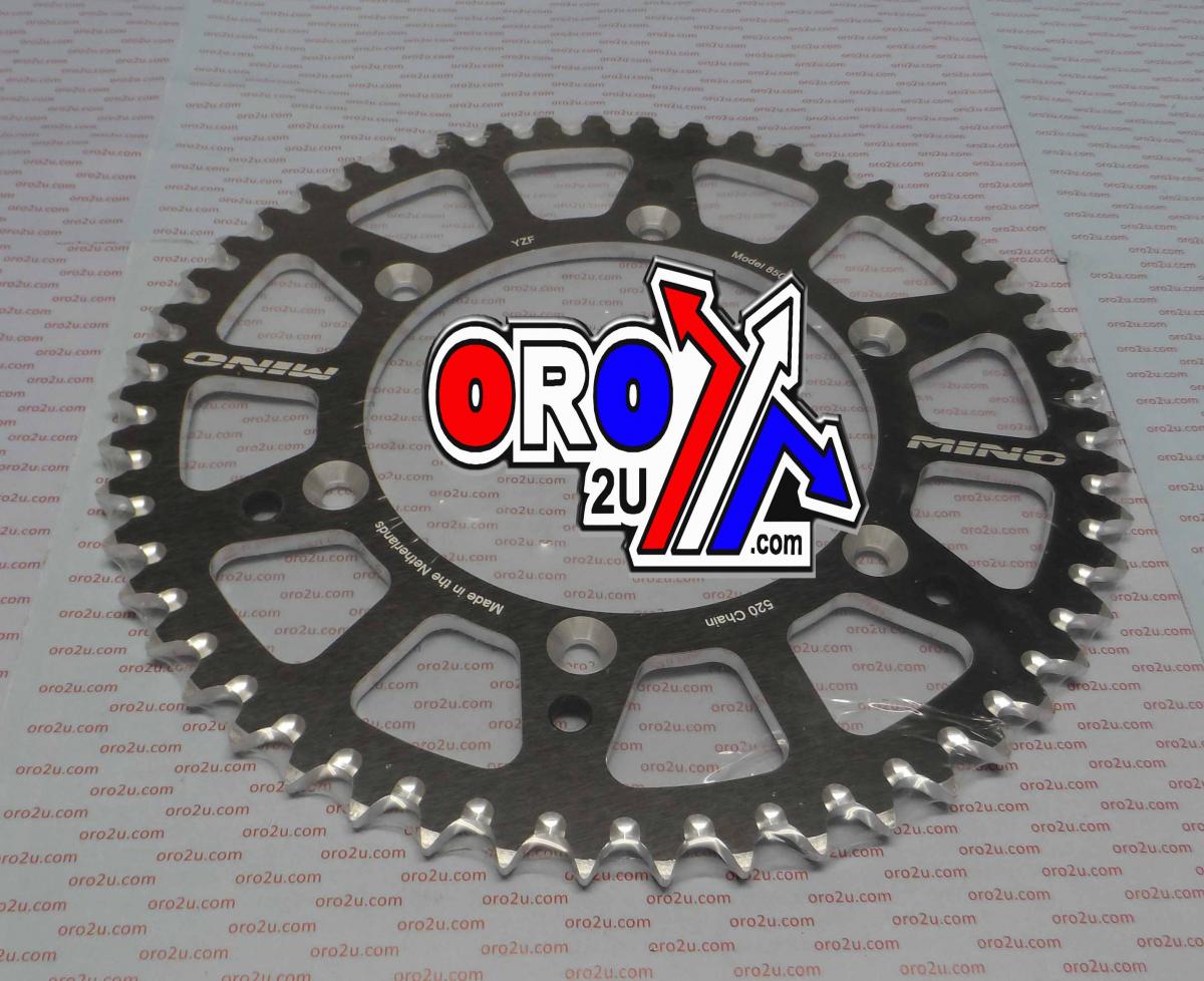 MINO REAR SPROCKET ALLOY BLACK 251, 25-850-50 BLACK