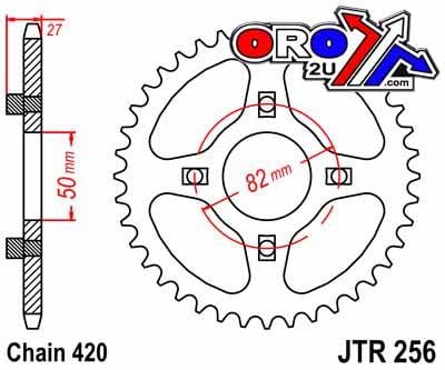 REAR SPROCKET JTR256.42 JT 420