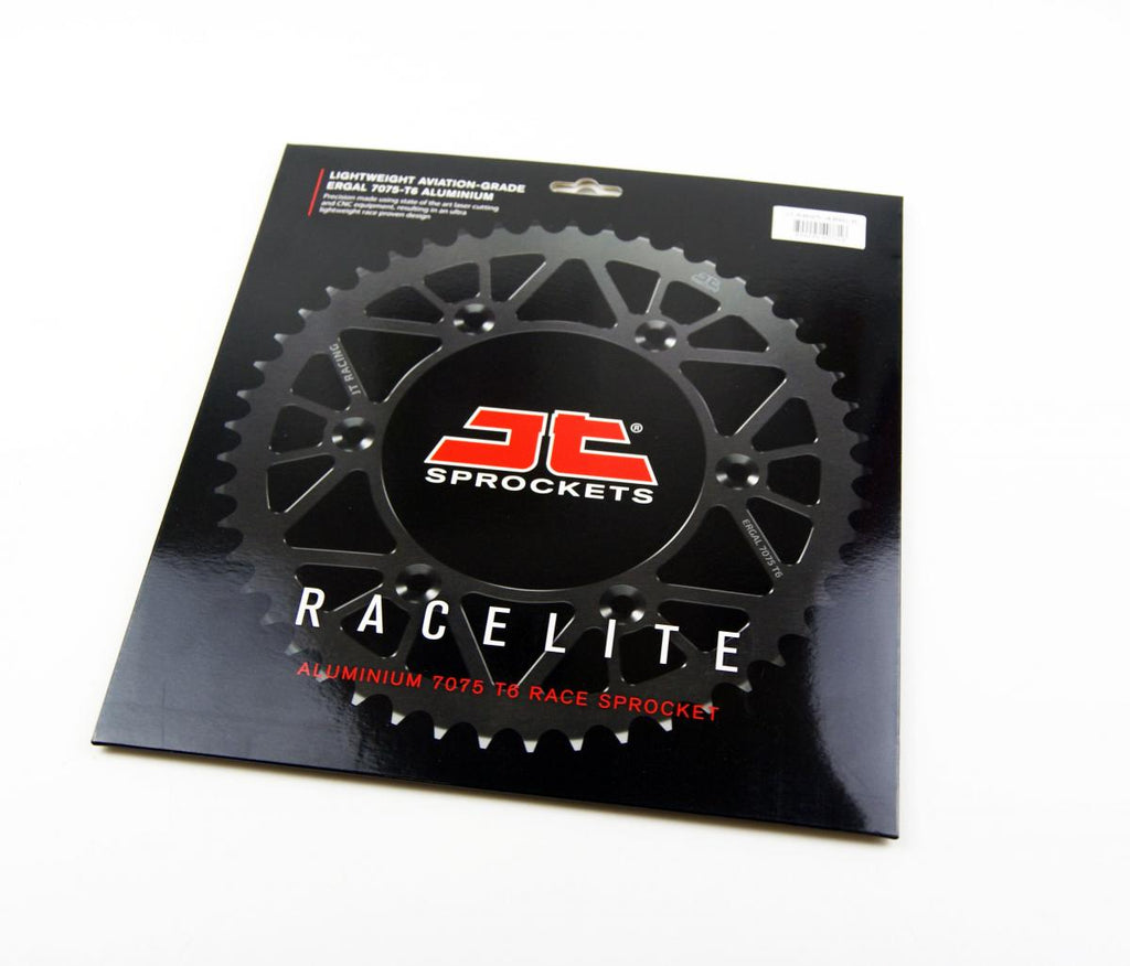 REAR SPROCKET ALLOY BLACK 441, JTA895.48BLK 7075-T6 Aluminium