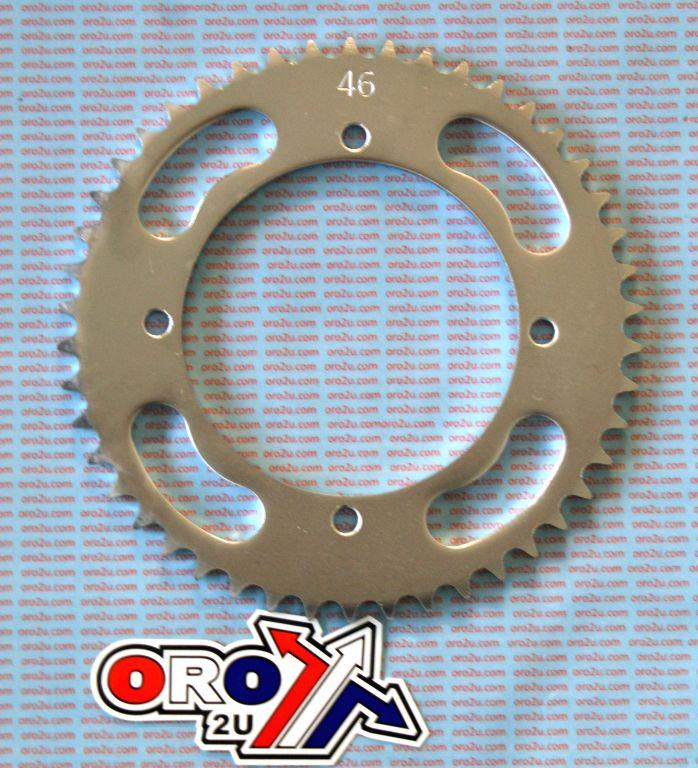 REAR SPROCKET STEEL 46 [JTR1465.46] 420, SILVER