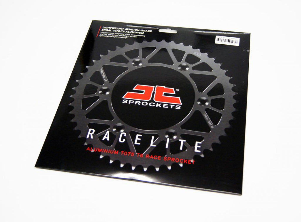 REAR SPROCKET ALLOY BLACK 460, JTA460.48BLK 7075-T6 Aluminium