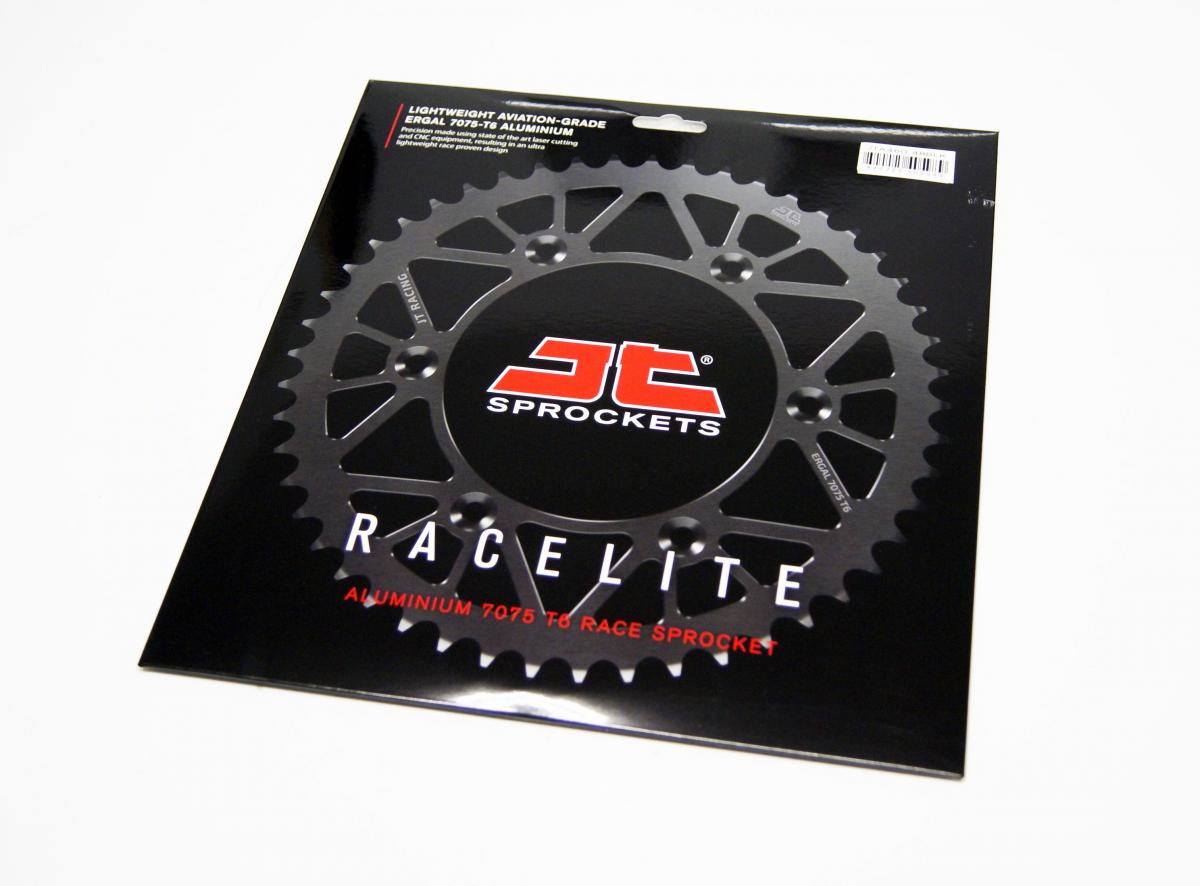 REAR SPROCKET ALLOY BLACK 460, JTA460.48BLK 7075-T6 Aluminium