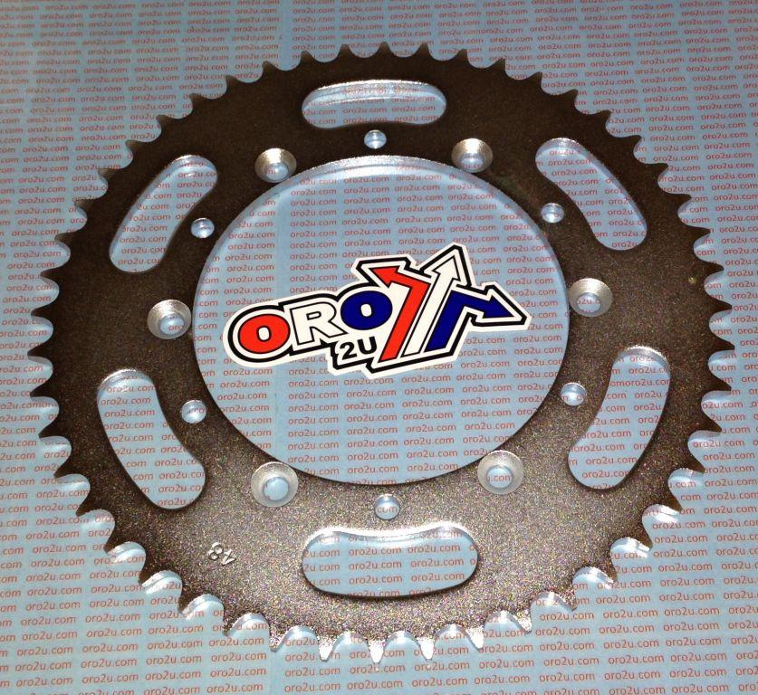 REAR SPROCKET STEEL 48 [JTR460.48] 520, SILVER