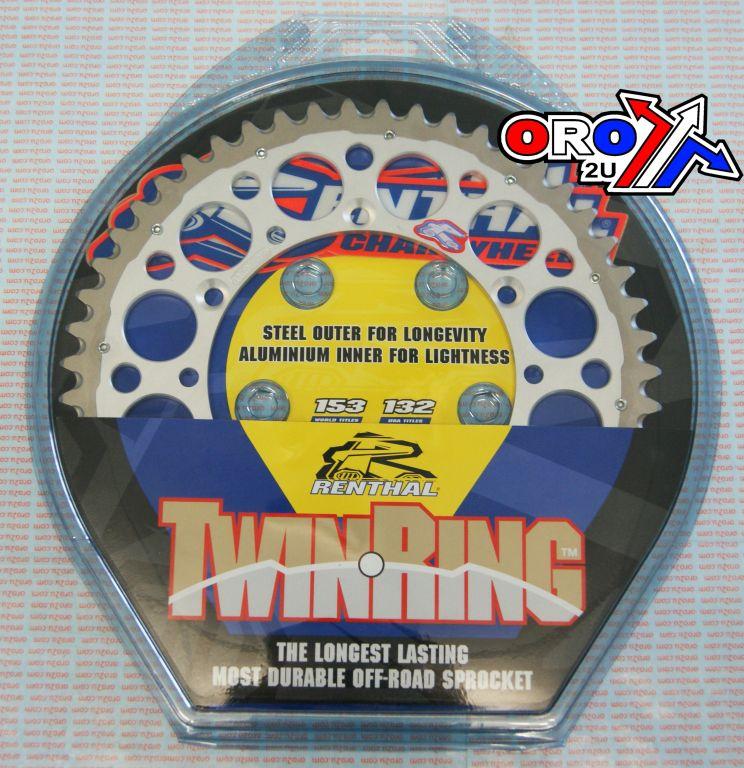 REAR SPROCKET TWINRING KAW, RENTHAL 1120-520-51GPSI KAWASAKI