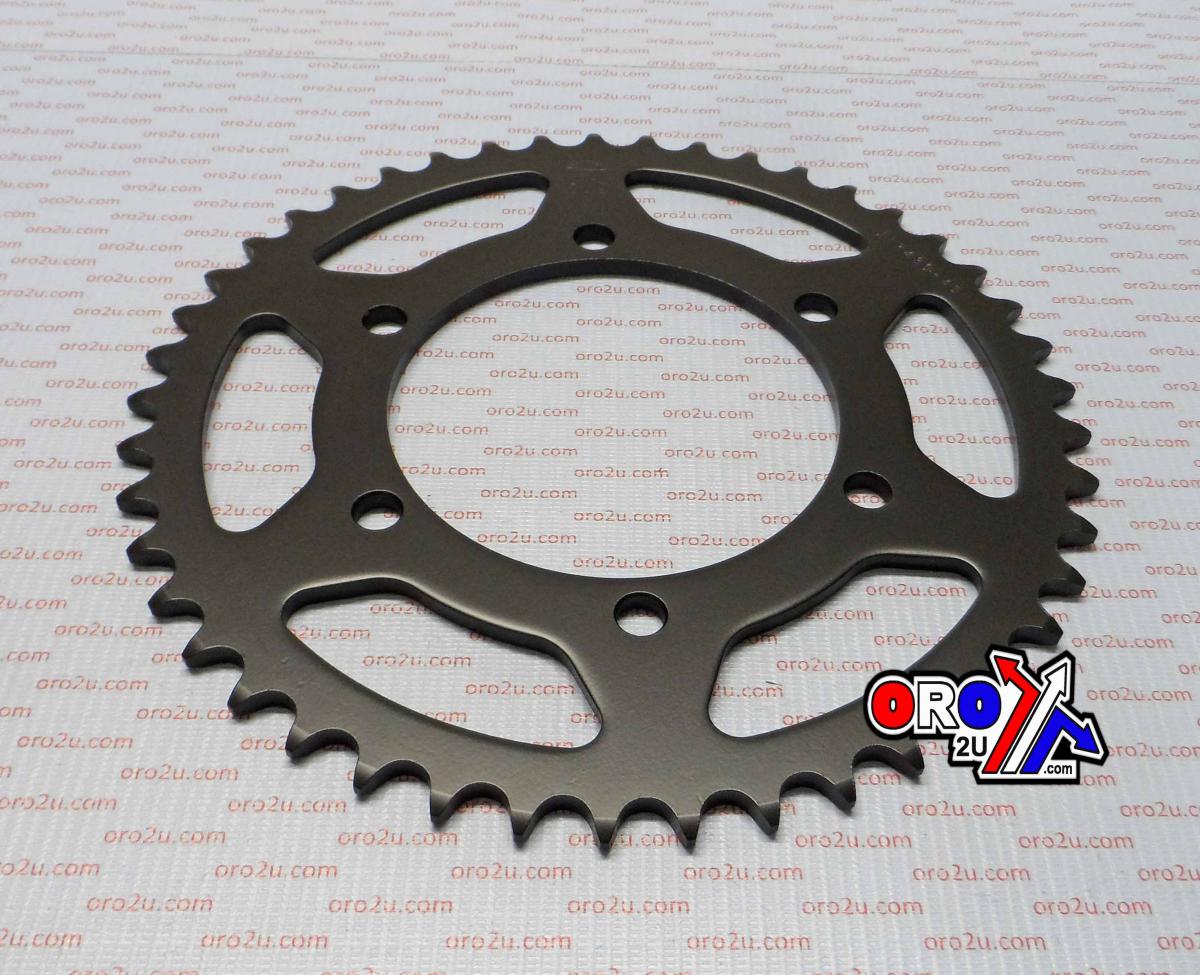 REAR SPROCKET STEEL JTR486.45 BLACK, HONDA ROAD JT