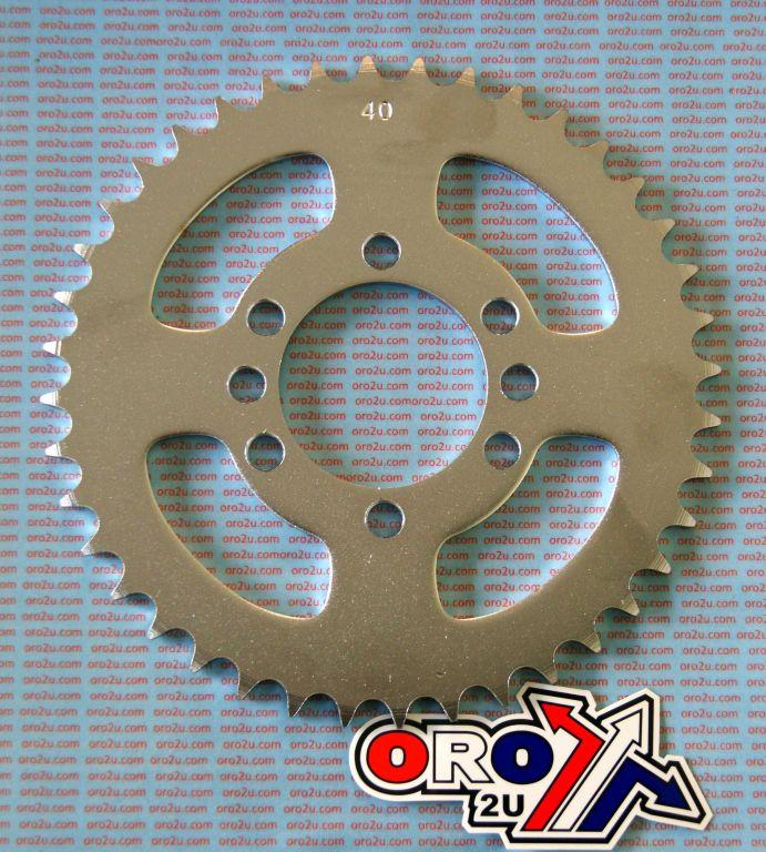 REAR SPROCKET 40 [JTR1826.40] 520, SILVER