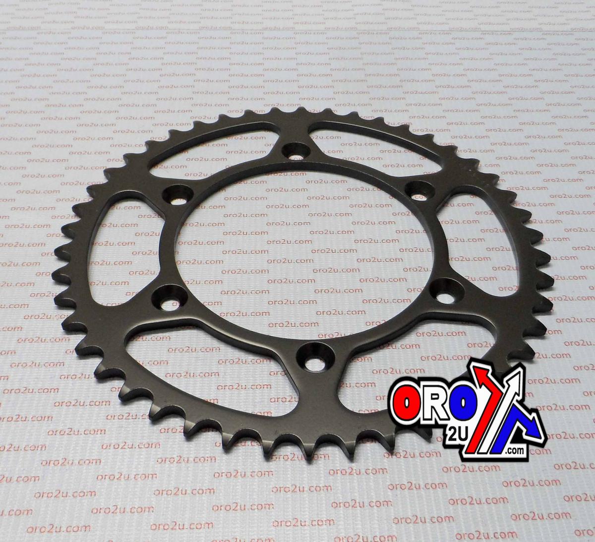 REAR SPROCKET STEEL JTR808.46 BLACK
