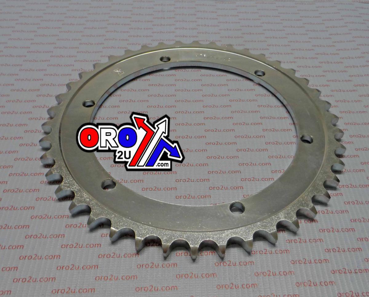 REAR SPROCKET JTR841.42 STEEL, CHAIN 50, SILVER