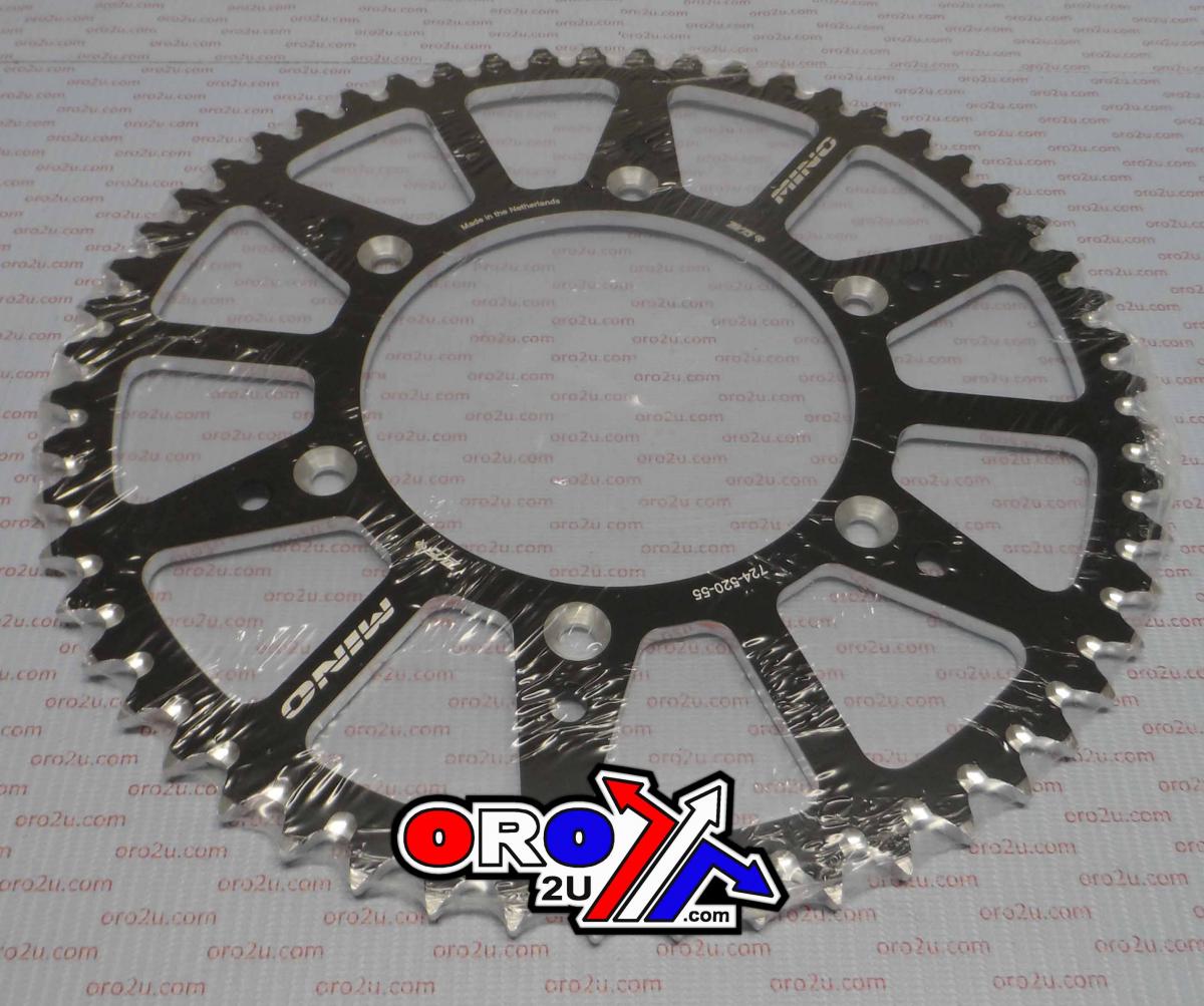 MINO REAR SPROCKET JTR897/990 BLACK, 25-724-520-55