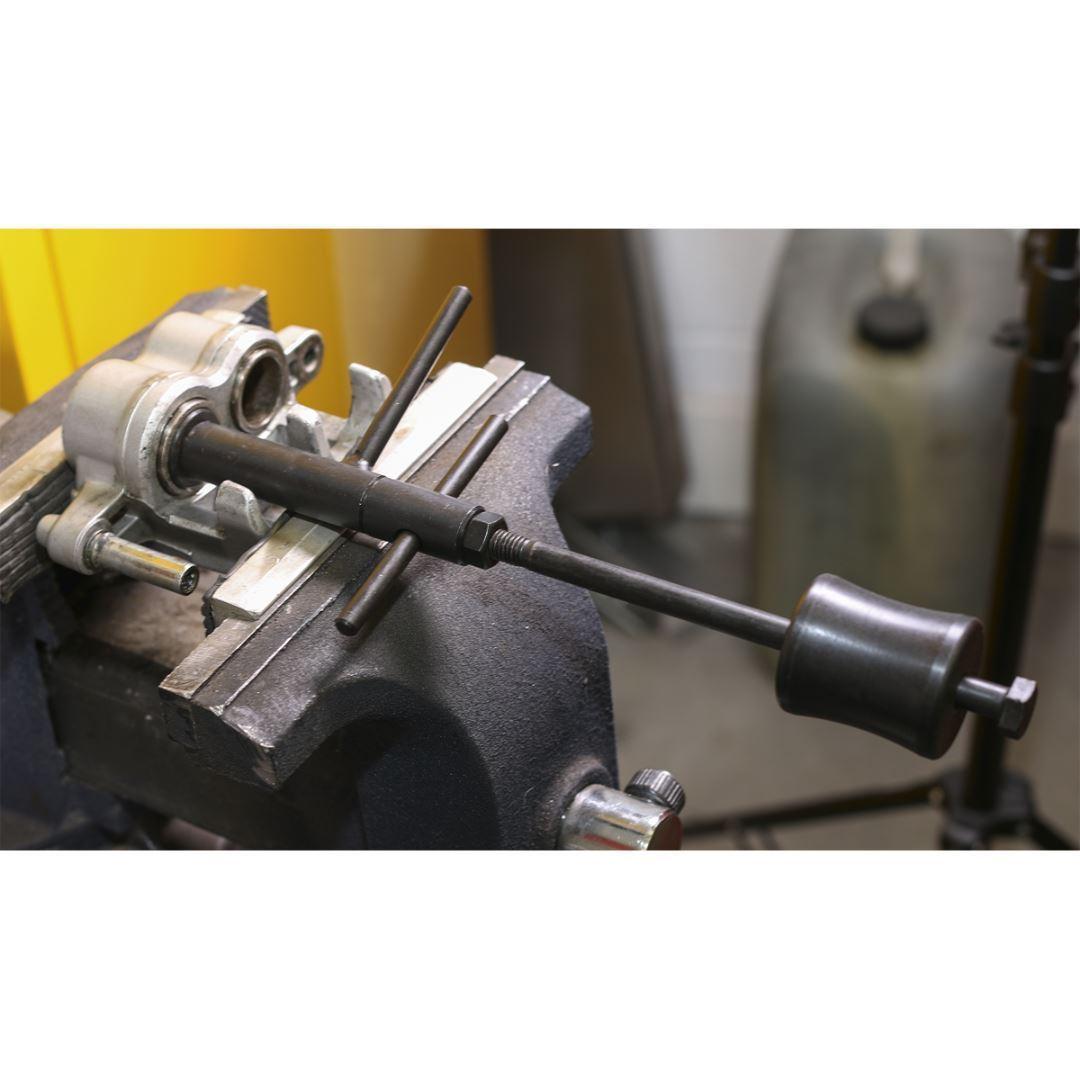 BRAKE CALIPER PISTON REMOVAL TOOL SET, SLIDE PULLER / 19mm -30mm / Wind Back re-wind tool