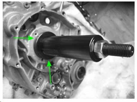 CRANKSHAFT MOUNTING TOOL KTM